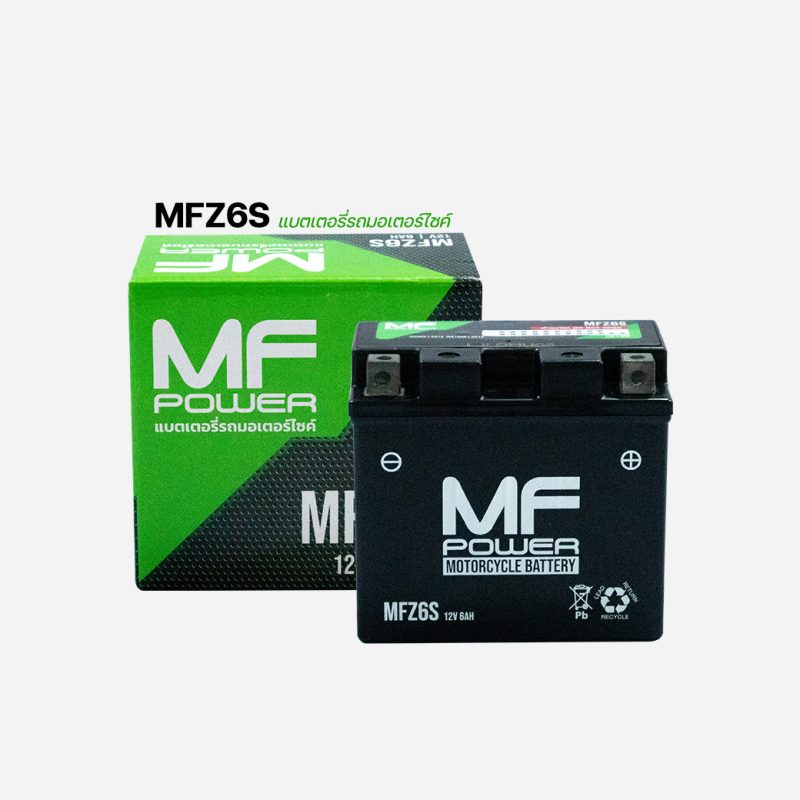แบตเตอรี่มอเตอร์ไซค์ MFZ6S